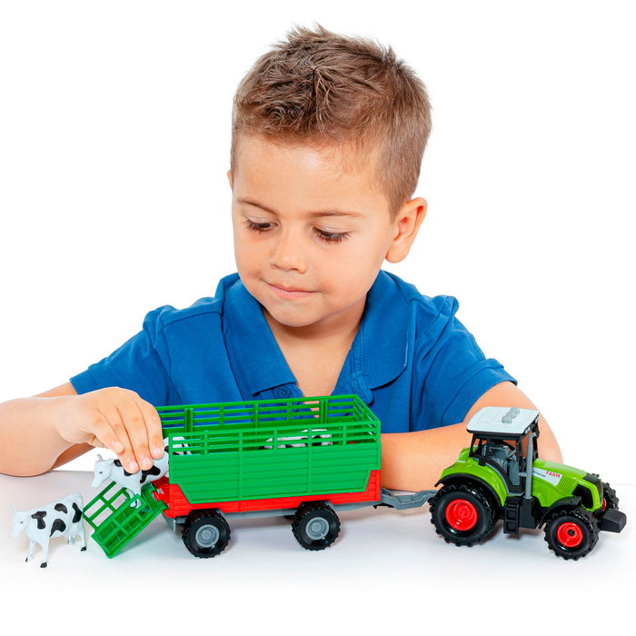 Molto Tracteur avec Remorque, Lumière et Son Molto Tracteur avec Remorque, Lumière et Son