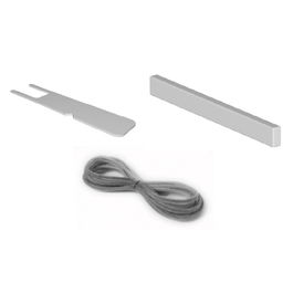 SALICE Kit d'accessoires pour couverture avant Glow+ (aimants, contreplaques, burlet antipolvo)