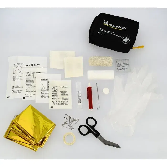 Michelin Trousse de Premiers Secours Loisirs avec 44 Pièces, Kit de Secours pour Camping et Activités en Plein Air