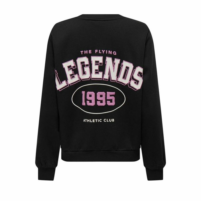 Sweat sans capuche femme Only Onlkimmie Noir
