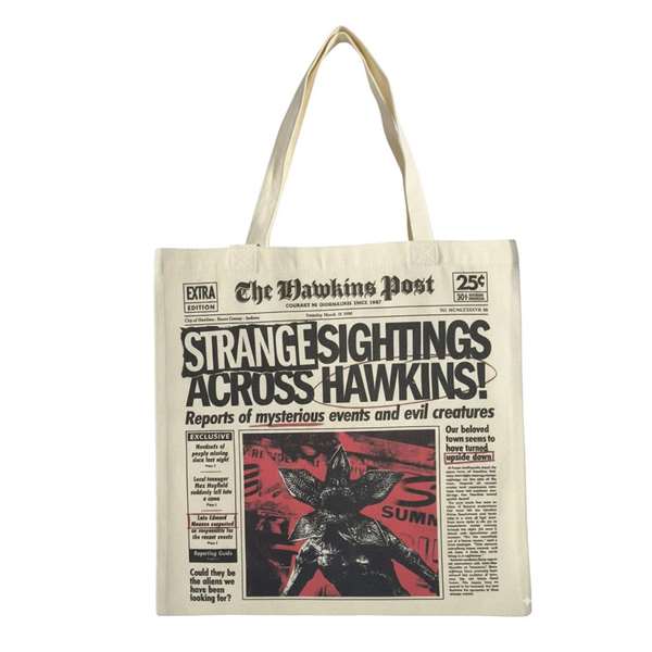 Cerdá Sacoche Shopping Stranger Things Rouge