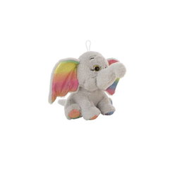 Creaciones Llopis Eli - Peluche Éléphant en Polyester 22 cm - Jouet pour Enfant Dès 3 Ans