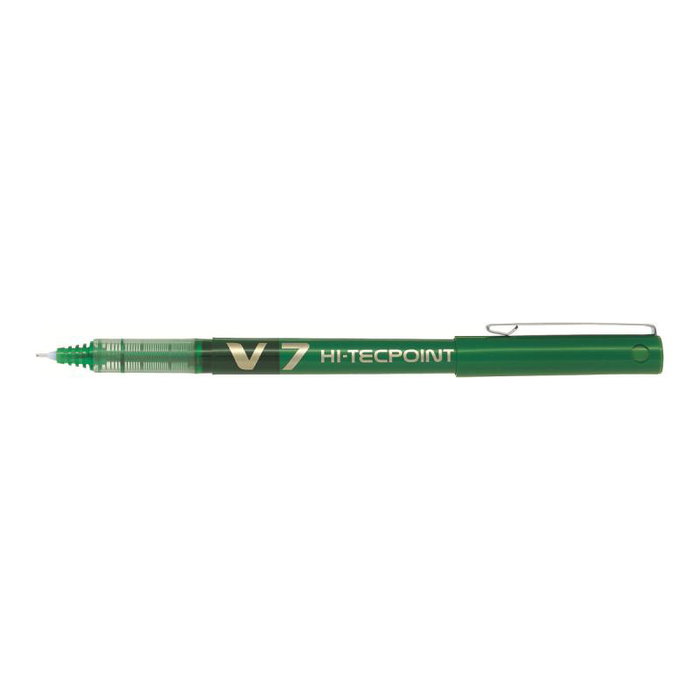 Pilot BX-V7-G Stylo bille à encre liquide point 0,7 mm, V7 Green