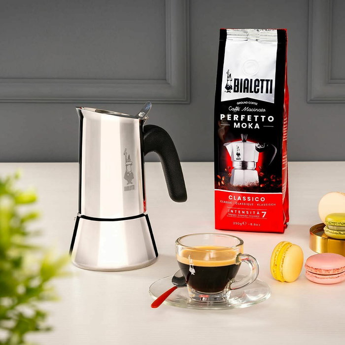 Cafetière Italienne Bialetti NEW VENUS Argenté Métal Acier inoxydable Cafetière Italienne Bialetti NEW VENUS Argenté Métal Acier inoxydable