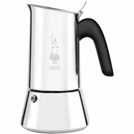 Bialetti NEW VENUS 4TZ Induction, cafetière espresso 4 tasses, argent