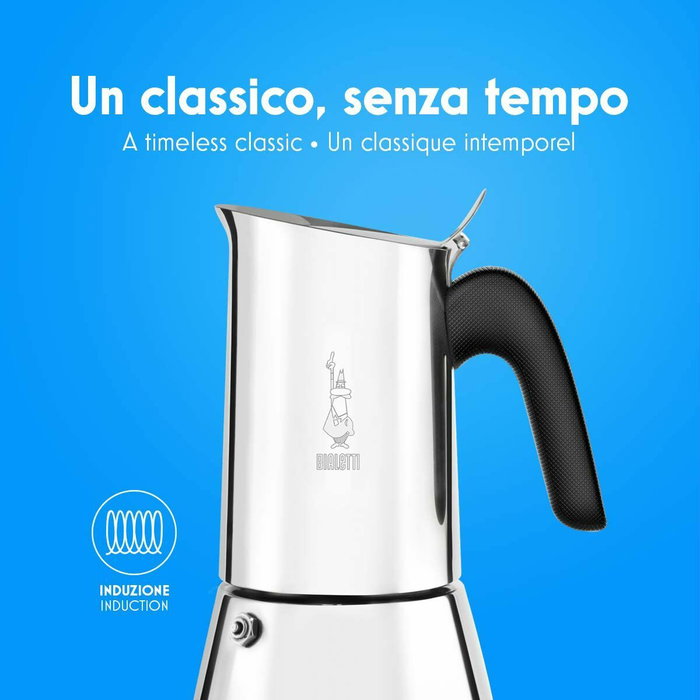 Cafetière Italienne Bialetti NEW VENUS Argenté Métal Acier inoxydable Cafetière Italienne Bialetti NEW VENUS Argenté Métal Acier inoxydable