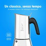 Cafetière Italienne Bialetti NEW VENUS Argenté Métal Acier inoxydable