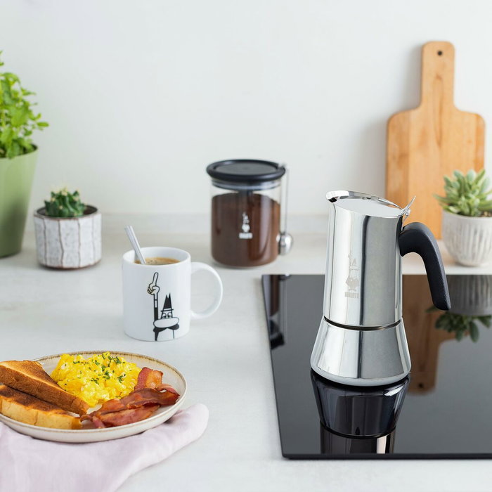 Cafetière Italienne Bialetti NEW VENUS Argenté Métal Acier inoxydable Cafetière Italienne Bialetti NEW VENUS Argenté Métal Acier inoxydable