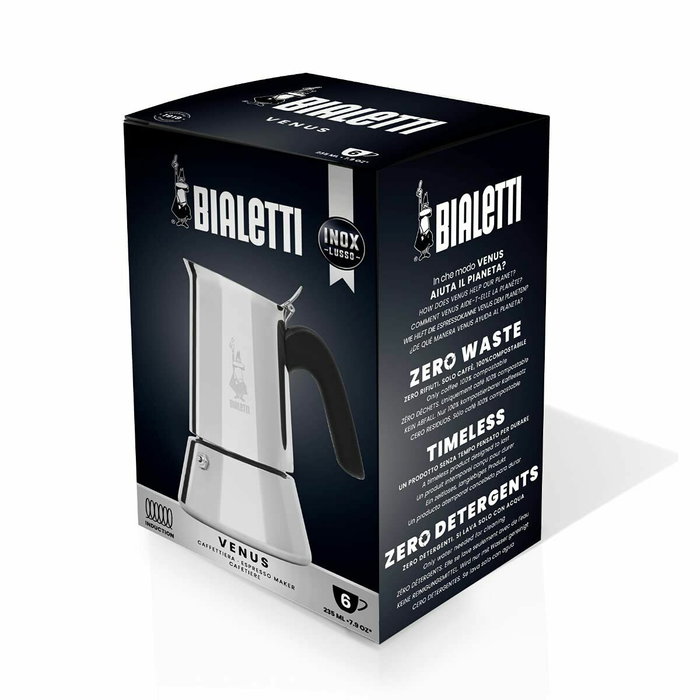 Cafetière Italienne Bialetti NEW VENUS Argenté Métal Acier inoxydable Cafetière Italienne Bialetti NEW VENUS Argenté Métal Acier inoxydable