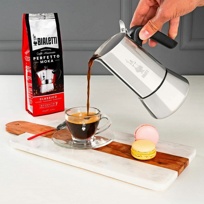 Cafetière Italienne Bialetti NEW VENUS Argenté Métal Acier inoxydable Cafetière Italienne Bialetti NEW VENUS Argenté Métal Acier inoxydable