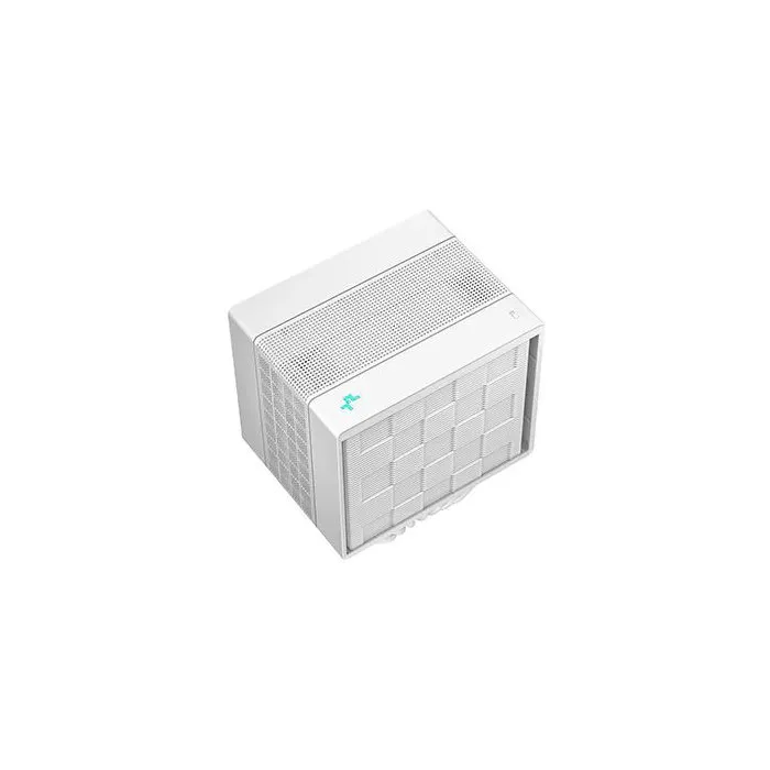 Deepcool Assassin 4S R-ASN4S-WHGPMN-G Ventirad CPU Blanc - Ventilateur FDB 140 mm Double Tour - 7 Caloducs - Refroidissement Haute Performance