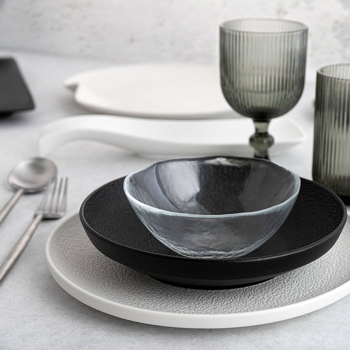 Verre Bidasoa Fosil Gris verre 280 ml (6 Unités) Verre Bidasoa Fosil Gris verre 280 ml (6 Unités)