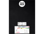 Innspiro Lot de 20 feuilles de mousse EVA noires 40x60cm 1mm