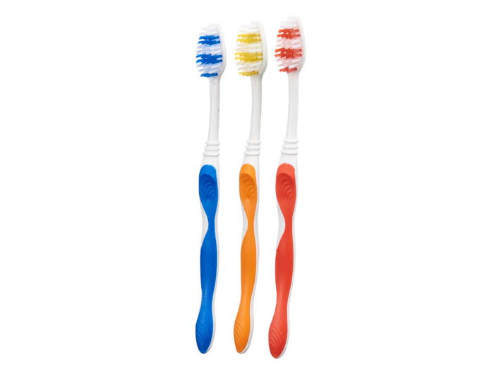BERILO Set de 3 brosses à dents