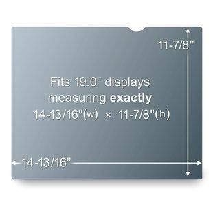 3M PF19.0 Filtre de confidentialité pour moniteur 19 pouces