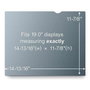 3M PF19.0 Filtre de confidentialité pour moniteur 19 pouces