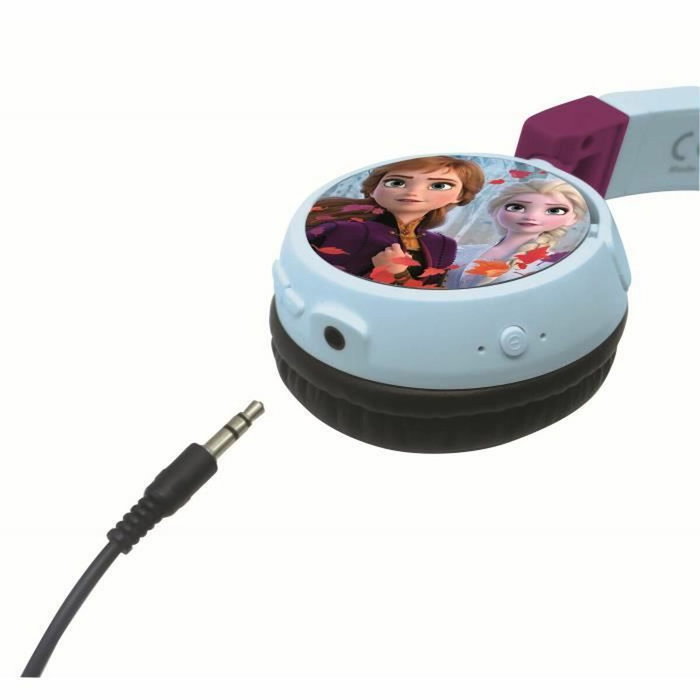 Lexibook Casque La Reine des Neiges 2 Bluetooth Bleu