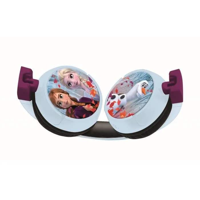Lexibook Casque Audio Enfant La Reine des Neiges 2 - Bluetooth et Filaire - Limitation du Son à 85 dB - Pliable - Avec Micro - Référence Non Fournie