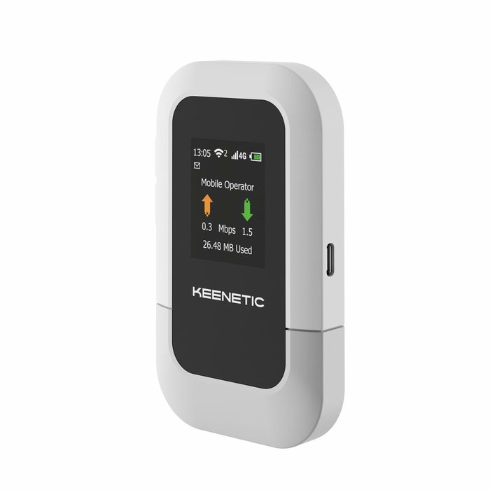 Modem Keenetic ROAMER 4G USB USB-A - USB-C USB-C 3.2 Gen 1 (3.1 Gen 1) Wi-Fi