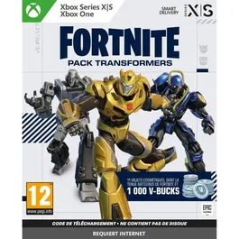 Epic Games Fortnite Pack Transformers - Jeu Xbox One / Xbox Series X | Action en ligne | PEGI 12 | Téléchargement