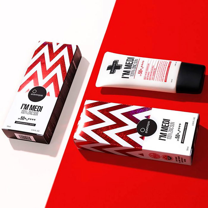 Suntique I'M MEDI 100% Zinc Sun SPF50+ Crème Solaire 50 ml