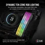 Corsair Vengeance RGB DDR5 RAM 32GB (2x16GB) 6000MHz CL36 Compatible AMD Expo iCUE Gris CMH32GX5M2E6000Z36