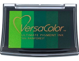 Tsukineko VERSACOLOR Almohadilla 5 couleurs selva mat 95x65mm