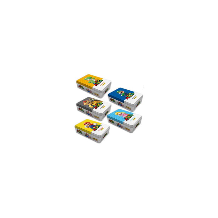 Panini Super Mario Boîte Métal Collector avec 13 pochettes et carte Édition Limitée Panini Super Mario Boîte Métal Collector avec 13 pochettes et carte Édition Limitée