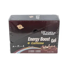 VICTORY ENDURANCE ENERGY BOOST gel+cafein cola 24u