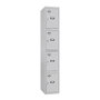 casier Simon Rack Métal Gris clair 4 compartiments (180 x 30 x 50 cm)