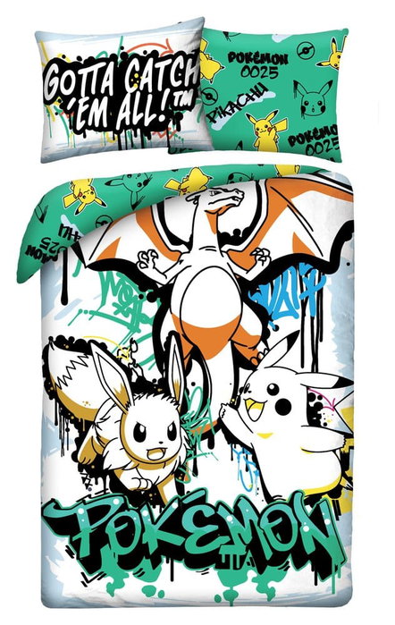 Pokémon parure de lit Ver. 18 140 x 200 cm / 70 x 90 cm Pokémon parure de lit Ver. 18 140 x 200 cm / 70 x 90 cm