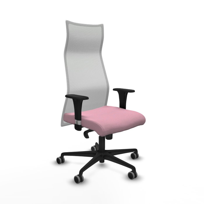 Piqueras y Crespo Chaise de Bureau Albacete Rose et Blanc Piqueras y Crespo Chaise de Bureau Albacete Rose et Blanc