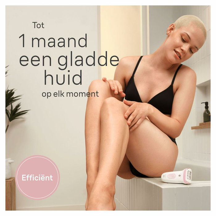 Braun Silk-épil 7 SE 7-000 Épilateur électrique sans fil - Blanc / Rose
