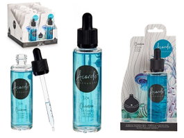Acorde Esencia Hidrosoluble Océano 50 ml 3.4 x 13.6 x 3.4 cm Verre Plastique Bleu (Set de 24)