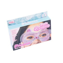 Nice Masque rafraîchissant pour les yeux réutilisable avec gel à conserver au réfrigérateur - Forme de chat