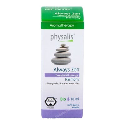 PHYSALIS ALWAYS ZEN synergie d'huiles essentielles BIO 10ml PHYSALIS ALWAYS ZEN synergie d'huiles essentielles BIO 10ml