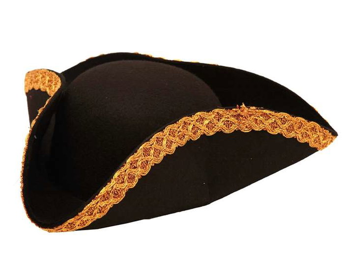 My Other Me - Sombrero de pirate de luxe 57 cm - Déguisement multicolor - Produit multilingue (à partir de 3 ans)