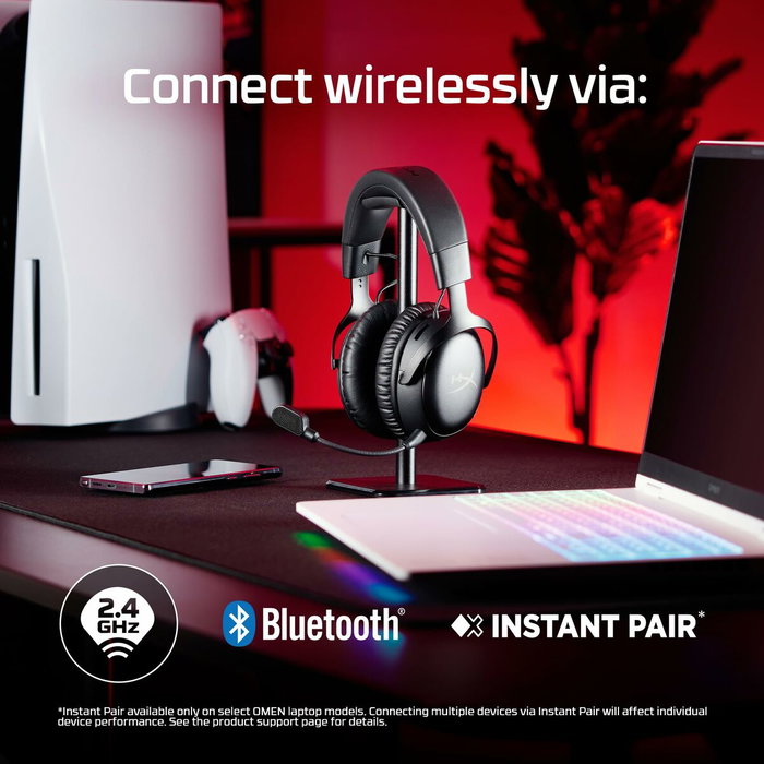 HyperX Cloud III S Wireless - Casque Gamer Sans Fil Noir et Rouge - PC et Console HyperX Cloud III S Wireless - Casque Gamer Sans Fil Noir et Rouge - PC et Console