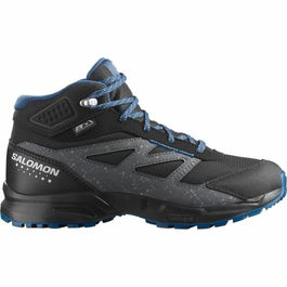 Chaussures de Sport pour Enfants Salomon Outway Mid Cswp Noir