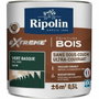 Ripolin Peinture Bois Satin Haute Protection Vert basque 500 ml
