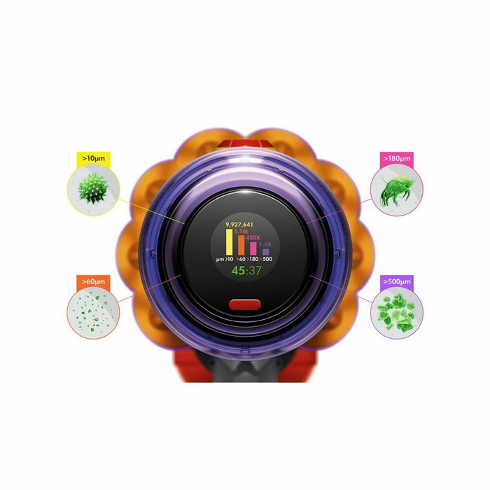 Dyson 448884-01 Aspirateur balai sans sac V12 Detect Slim Absolute - Argent Dyson 448884-01 Aspirateur balai sans sac V12 Detect Slim Absolute - Argent