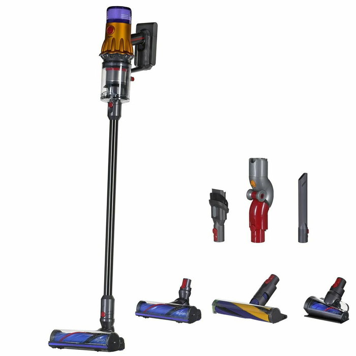 Dyson 448884-01 Aspirateur balai sans sac V12 Detect Slim Absolute - Argent Dyson 448884-01 Aspirateur balai sans sac V12 Detect Slim Absolute - Argent
