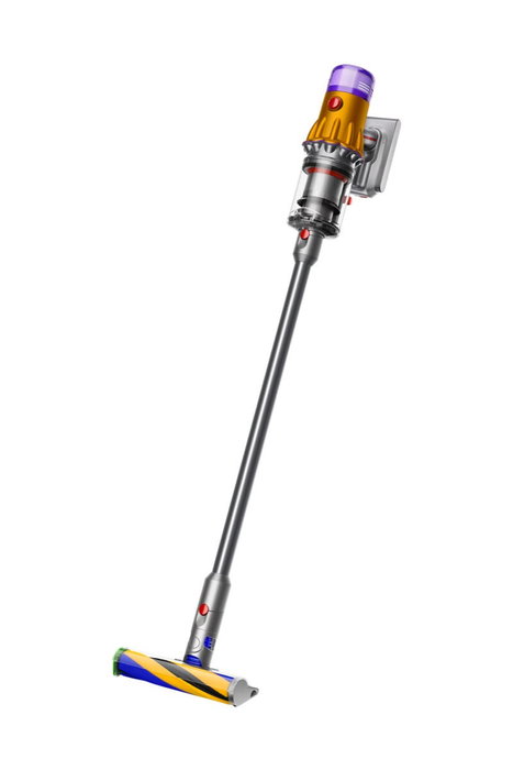 Dyson V12 Detect Slim Absolute 2023 Aspirateur balai sans fil Nickel, jaune
