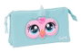 Safta - Portatout triple Furby - Taille : 22x12x3 cm - À partir de 36 mois