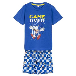 Cerdá Pyjama Court Sonic Bleu 5 Ans
