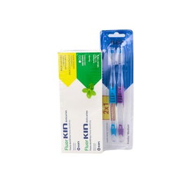 Kin Fluor Kin Anticaries Pâte Dentifrice 125ml + Brosse à Dents