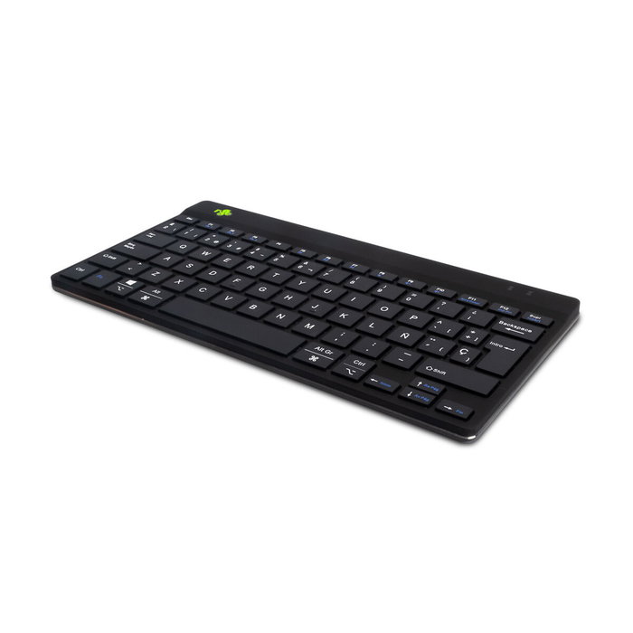 Clavier R-Go RGOCOESWLBL Noir Espagnol Qwerty