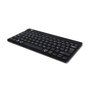 R-Go Tools Clavier ergonomique R-Go Compact Break - Clavier compact Bluetooth avec logiciel de pause, Layout QWERTY (Espagnol), Noir