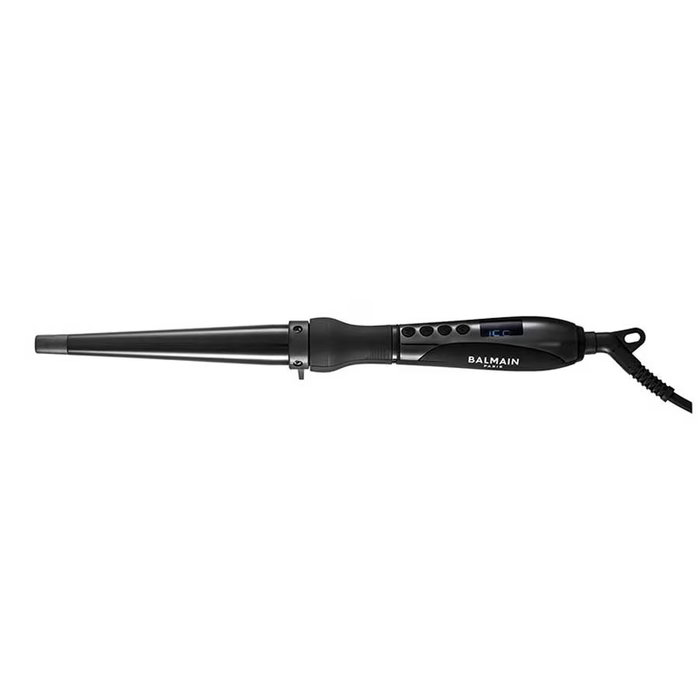 Balmain Fer à boucler électrique conique céramique 25 à 13 mm pour cheveux Balmain Fer à boucler électrique conique céramique 25 à 13 mm pour cheveux