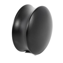 GIUSTI Bouton de meuble Prescott en zamak, diamètre 50 mm, finition noir mat et or satiné